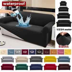 방수 스트레치 소파 커버 보호 방지 코너 아이들 애완동물용 거실용 가구 미끄럼