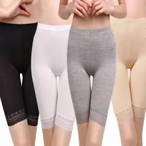 속바지 신축성우수 부드럽고편한 레이스 5부