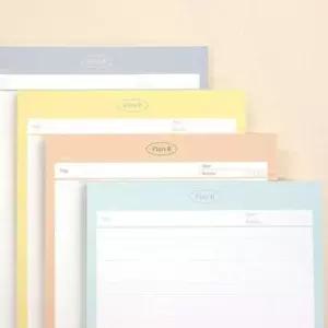 [문구/오피스] 뜯어쓰는 다용도 A5 메모패드 5P 유선 그리드 메모장