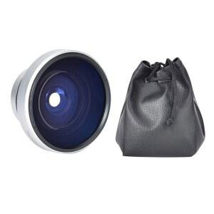 37mm 구경 카메라 렌즈를 위한 0.25배 슈퍼 어안 추가 렌즈 - 매크로 클로즈업에 대한 강력한 적용 가능성