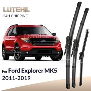 포드 익스플로러 MK5 용 와이퍼 전면 후면 블레이드 세트 2011 2019 2012 2013 2014 2015 2016 앞 유리 윈드 스크린 26 22 11