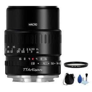 TTArtisan 40mm F2.8 APS-C 매크로 렌즈 1:1 배율 수동 초점 카메라 파나소닉 / 올림푸스 M4 3 G1 G85 GF1 GF9 GM1 GH2 GH5 EM10II EPM1 EPM10III