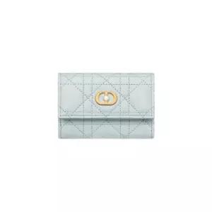 [명품]  졸리 글리신 여자 반지갑 램스킨 플라시드 블루 S3102UNJB M00Z