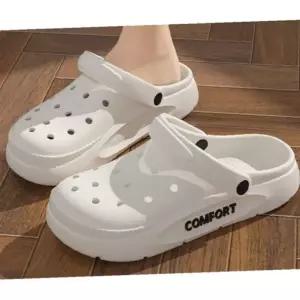 깜도리1 심플 커플 남녀 실속 푹신한 워터프루프 신발 바캉스 샌들 여행 1P