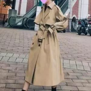 [하프클럽/셀러허브_여성트랜드패션]무드 롱 클래식 하객룩 아우터 가을 어