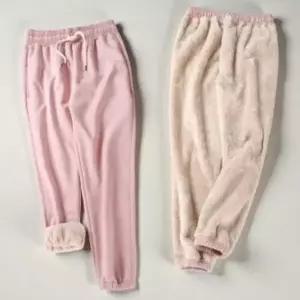 [하프클럽/셀러허브_여성트랜드패션]여성 양털 겨울 츄리닝 트레이닝복 기