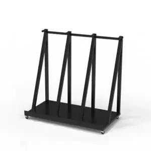 스노우보드 거치대 진열대 휠형 보관대 샵 렌탈