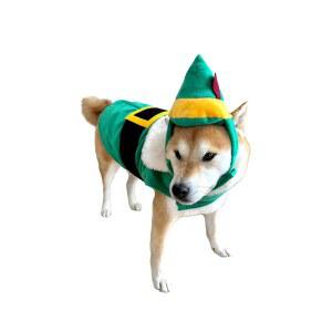 그린 엘프 코스튬 XS 강아지용 모자 라지 크리스마스 미디엄 망토 XXL 스몰 코스프레 크리스마스