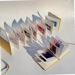 DIY 사진 기억 앨범 미니 네 컷 결혼 웨딩 아이돌 굿즈 소품