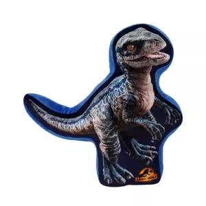 쥬라기 라인프린트 쿠션 블루