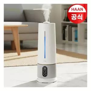 한경희 8L 대용량 UV-C 타워형 저소음 가열 복합식 가습기 프리미엄 / 리모컨 상부급수 간편세척 분리형 스
