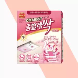 헨켈 컴배트 좀벌레싹 아로마 서랍장용 40입 좀벌레 방충제