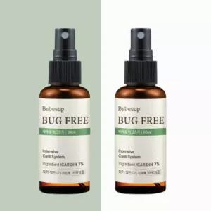 베베숲 버그프리 모기기피제 벌레기피제 스프레이 50ml 2개