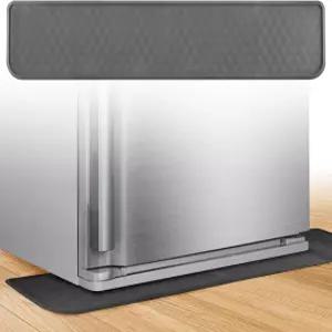 냉장고 매트 세탁기 유출 라이너 실리콘 언더 바닥 보호대 드립 트레이 및 와인 캐비닛 건조기용 누수 캐처