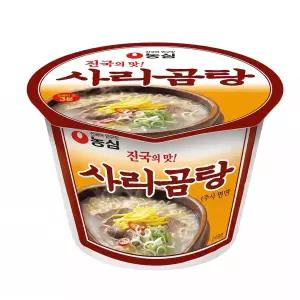 농심 사리곰탕 큰컵 111g x 24개