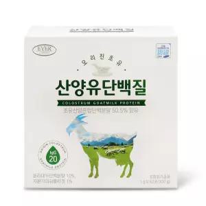 에버그린 오리진 초유 산양유 단백질 5g 60개입 1개