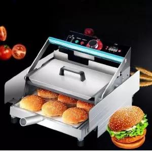버거번 기계 그릴 소형 토스트기 데우는 굽기 수제 기계식