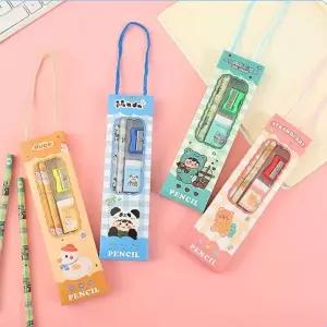 위클 미니 손잡이 캐릭터 문구세트