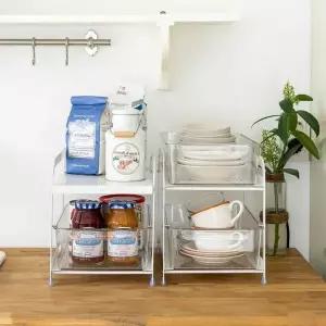 양념통 수납함 주방 정리대 싱크대 서랍형 선반 미니 정리함
