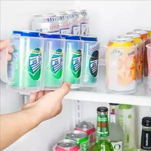 냉장고 캔 음료 정리대 디스펜서 음료수 정리대 수납함 트레이 수납