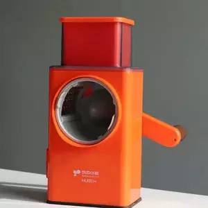 [RIZPICK]야채 핸들 슬라이서 강판 다용도 채칼 드럼 안전채칼 안전슬라이서