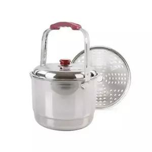 [RIZPICK]스테인레스 다용도 소형 23cm 인덕션 들통 스텐 국산찜기 찜기냄비