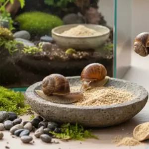 온나무 달팽이먹이 달팽이가루