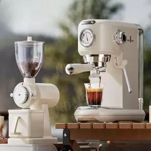 에스프레소 머신 가정용 커피 기계 소형 우유 거품기 자동