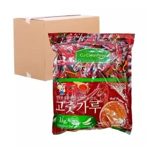 [박스] 청정식품 금동이 고추가루(중국산) 1kg 10입