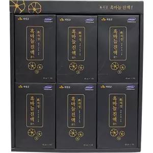 깜도리4  마늘즙 어르신 진액 부모님 명절 구정 설 선물 농축액 흑마늘 선물세트 설날 답례품 단체