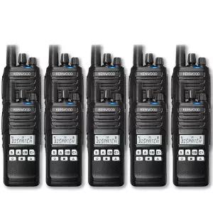 켄우드 NX-1200N NX1200N 고성능 업무용 산업용 디지털 VHF 무전기 10대 세트 