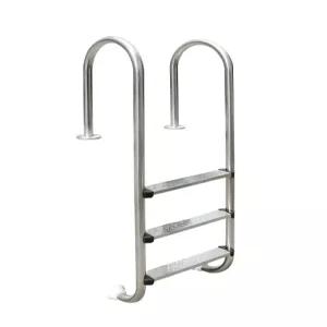 야외 풀장 사다리 페달 출입 수영장 안전 이동식 보조대