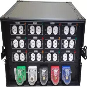 JUNMAN 12 채널 24 에디슨 파워 디스트로 디스트리뷰터 박스 DJ 무대 조명 파티 이벤트 쇼용