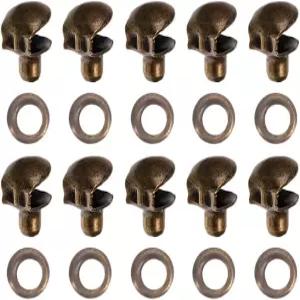 칼라론 부츠 레이스 버클 10개 등산용 금속 신발 액세서리 캠핑 클라이밍 스포츠 후크 설치 및 수리가