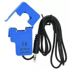 SCT-013-000 비침습적 분할 코어 전류 변압기 교류 센서 100A 금속 구조 스위칭 트랜스듀서 출력 50mA