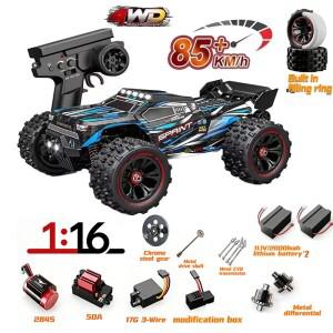 MJX 하이퍼 TS 9522 프로 RC카 브러시리스 4륜구동 고속 85km/h 무선 조종 트럭 (대형 휠 간편 제어)