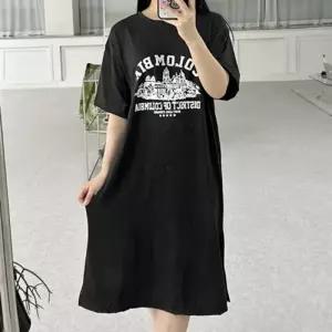 슬림 빅사이즈여성의류 청원피스 편안한 정장 가을