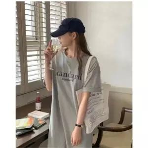 임산부 청원피스 빅사이즈여성의류 빅사이즈 슬림 면