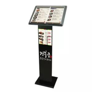 국내산 푸드코트 식당가 홍보물꽂이 광고 메뉴판 거치대 경연대 사진관 단상