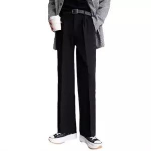 정장팬츠 9부바지 정장바지코디 면접 슬랙스 절개