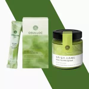오설록 말차 밀크티200g + 녹차 밀크 스프레드200g 세트