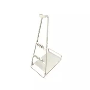 BenF Home 무선 청소기 거치대 액세서리 겸용 화이트 스탠드형 청소기보관