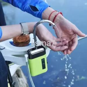  낚시 기포기 낚시용 무선 전기 물 펌프 스마트 디스펜서 휴대용 산소 펌프 야외 손 세척 장치 캠핑 낚시 소품