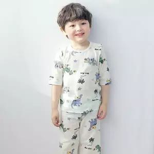 [보리보리/바풀 주니어]바풀 MK SS63-13 아동내복 7부 순면 유아 아동 실내복