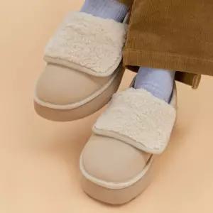 [슈펜] 시어링 패딩 슬립온 (HPCV7EFV03-T)