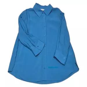 [롯데백화점]안지크 새틴루즈셔츠핏블라우스 AK1BL5130