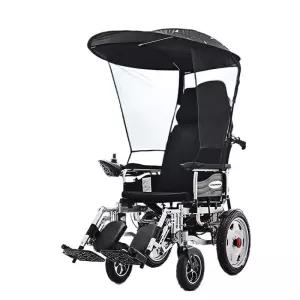 전동 휠체어 차양막 우산 캐노피 노인 햇빛가리개 자외선차단 지붕 방풍 비