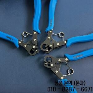 1.5/2.25/3mm 와이어 롤링 세트 감기 굽힘 수리 보석 제작 도구 라운드 노즈