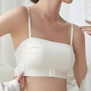 볼륨 앞후크 심리스 브라