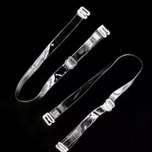 누드 투명 브라끈